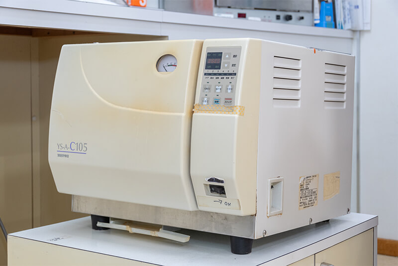 高圧蒸気滅菌器