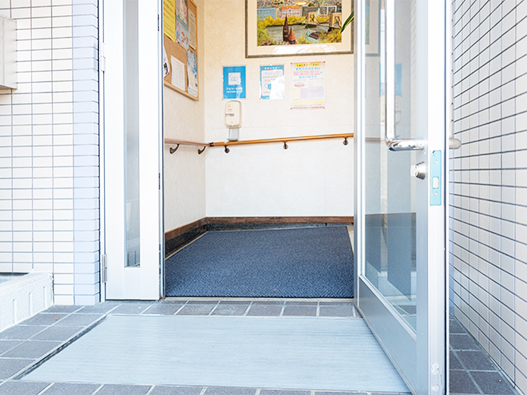 院内はバリアフリー設計